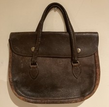 Antique Evacuee WW2 Leather