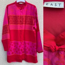 EAST DESIGNER RED SILK ETHNIC