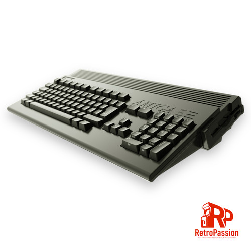 Amiga a1200 black case inc - amiga,