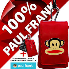 Paul Frank Red Phone Case Pouch Bag for iPhone SE 5S 4S Samsung Galaxy S4 Mini