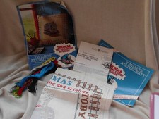TWILLEYS  THOMAS TANK ENGINE PRINTED CROSS STITCH KIT CUSHION FRONT VINTAGE