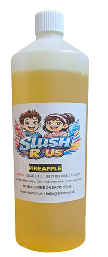 Litre pineapple slush - pineapple,