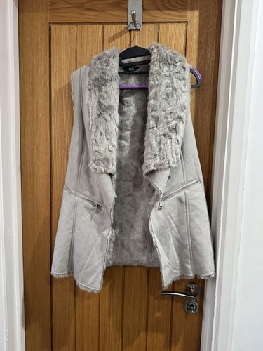 Ladies grey faux suede - ladies,