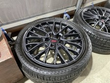 Subaru STI enkei Alloy Wheels And Tyres Set Of 4