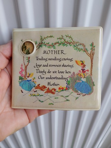 Vintage needle case with - vintage,