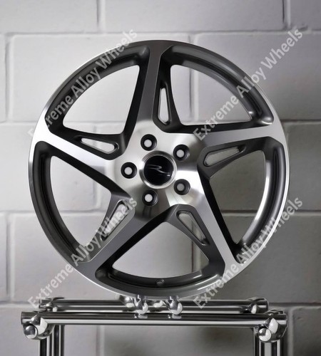 Grey alloy wheels - alloy,