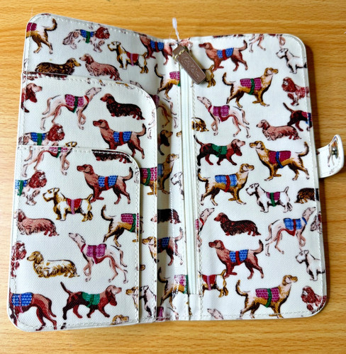 Cath kidston dogs long purse - cath,