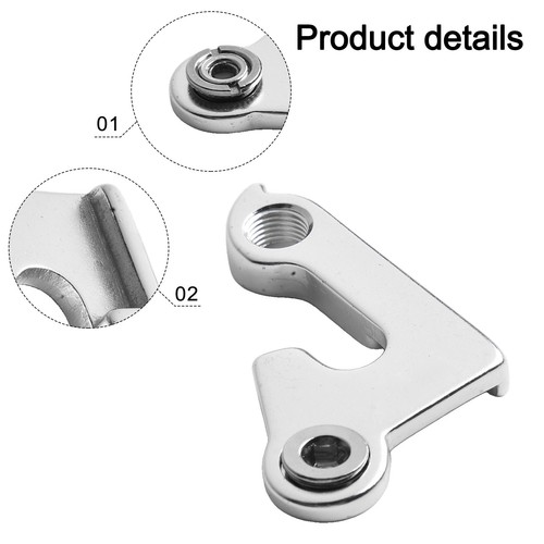 Alloy derailleur hanger - derailleur, for