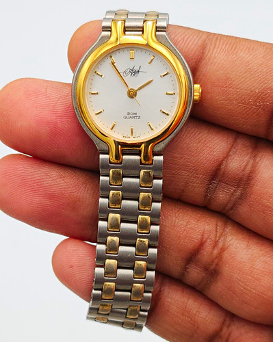 Avon quartz 30m white dial - avon,