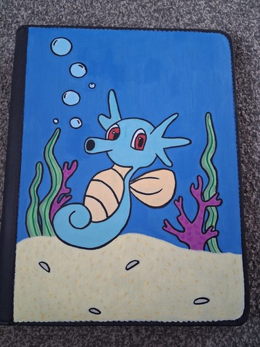 Hand painted pokemon - , binder