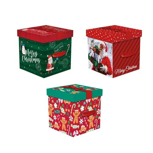 Christmas gift box with lid - box,