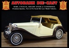 1945 MG TC VINTAGE SPORTS CAR, UK MADE MATCHBOX YESTERYEAR Y-8, RARE DIECAST CAR