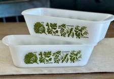 VTG 2-Glasbake J522 Milk Glass