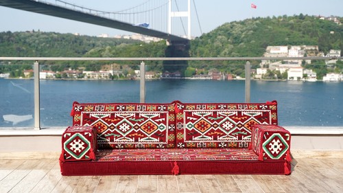 Corner sofa seating set - corner,