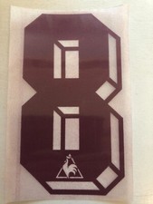 Aston Villa 80's Le Coq Sportif Football Shirt Soccer Numbers Felt Heat Jersey