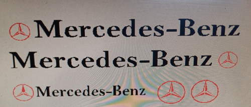 Mercedes benz vinyl car - mercedes,