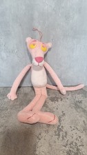 Vintage 1999 Pink Panther Plush Soft Toy Approx 15" Head to Toe