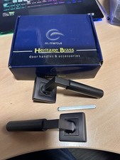 Heritage brass Bauhaus Lever