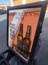 Michael Collins Irish Whiskey Mirror Bar Sign