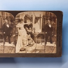 Victorian Risque Stereoview 3D
