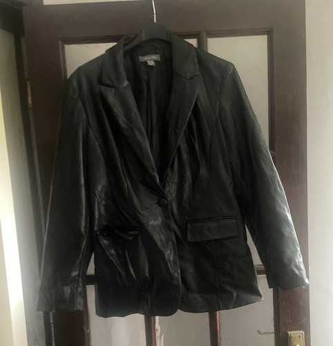 Primark womens black leather - black,