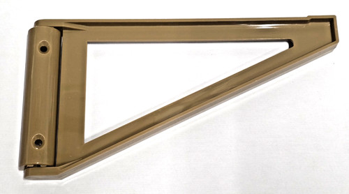 Caravan flap support - flap, bracket