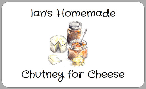 Personalised homemade chutney - homemade,