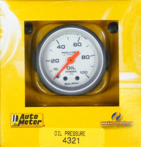 Auto meter 4321 ultra - lite, oil