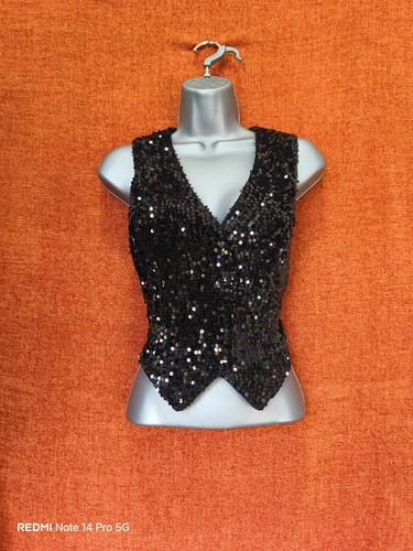 Zara black sequin - zara,