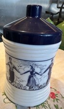 Vintage Milk Glass Humidor