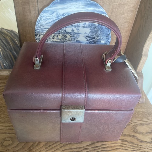 Vintage burgundy leather - vintage,