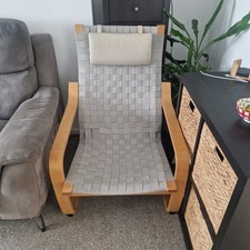 IKEA Poang Armchair Grey