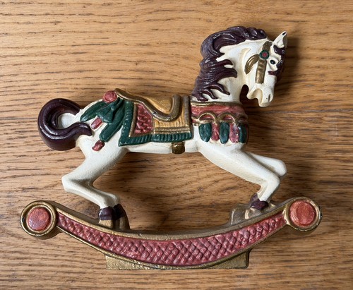 Vintage painted cast - cast, door