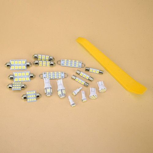 White led light bulb interior - white,