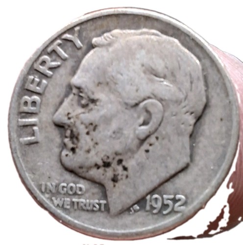 1952 usa 900 silver - .900, roosevelt