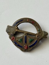 Antique Irish Tara Brooch Badge.