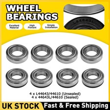 8X For Jetski Bike Atv Quad Trailer Wheel Bearings 44643 & 44643L 44643/44610 -