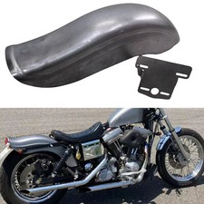 1 Set Silver Rear Fender Mudguard For Harley Dyna Sportster 1994-2017 1995 1996