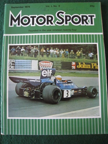 Motor sport magazine sep - motor,
