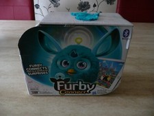 BOXED****HASBRO FURBY CONNECT TEAL BLUE ELECTRONIC PET TOY WITH EYE MASK****VGC