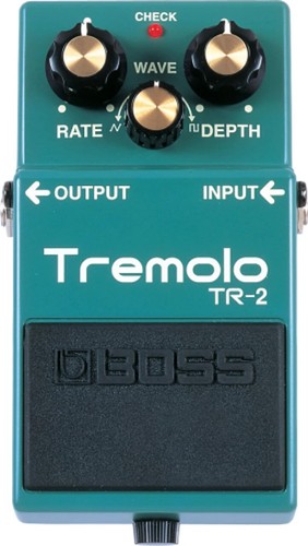 Boss tremolo guitar - tr-2,