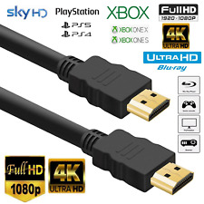 HDMI CABLE 2.0 HIGH SPEED GOLD PLATED FAST LEAD HD 4K 3D 1080P 1M 3M 5M 10M 20M