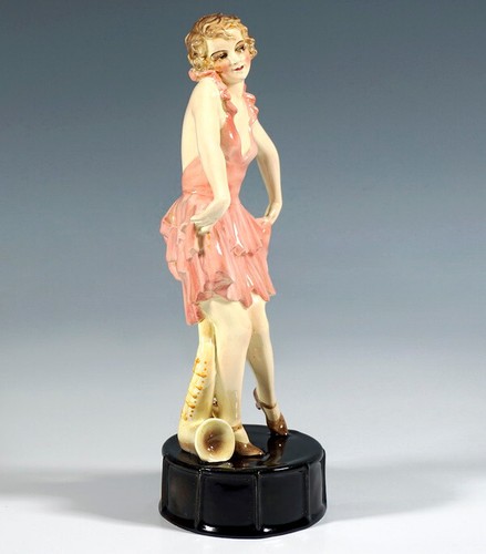 Goldscheider original art - art, deco