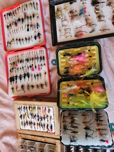Huge fly fishing job lot - fly,