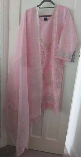 Baby pink piece - pink, salwar