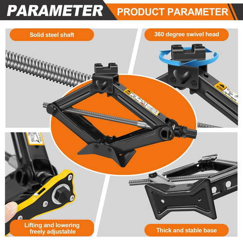 Compact ton scissor jack - compact,