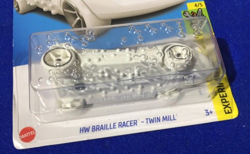 Unique all white hot - wheels, hw