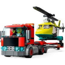 🎯Lego City Set 60343 - Rescue Helicopter Transport - Complete