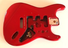 * * AWESOME Fender Standard Stratocaster Body - Candy Apple Red MIM 2008! * *