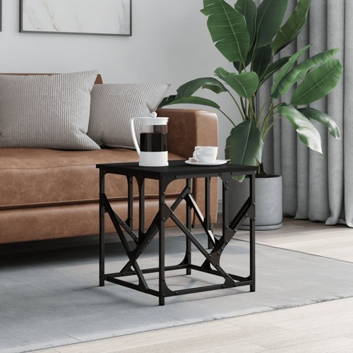 Small coffee table smoked oak - small,